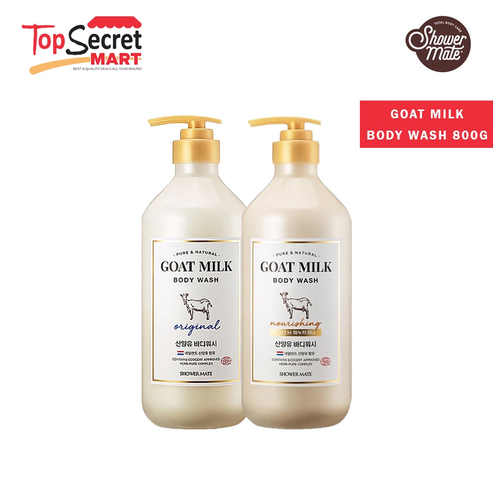 [Korea Top Body Wash] Korea Shower Mate Goat Milk Body Wash (800ml