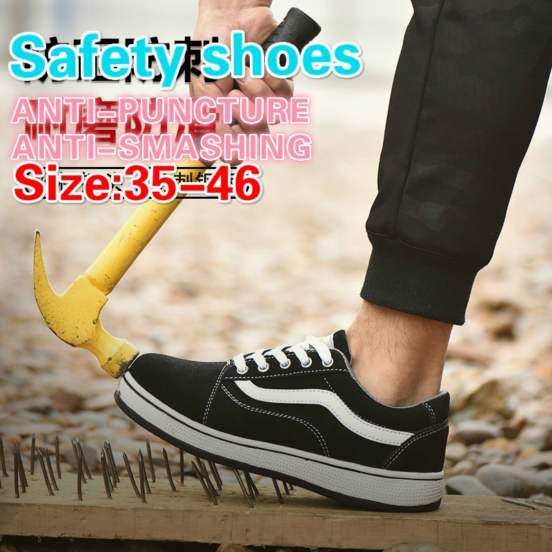 Vans steel toe work 2024 shoes