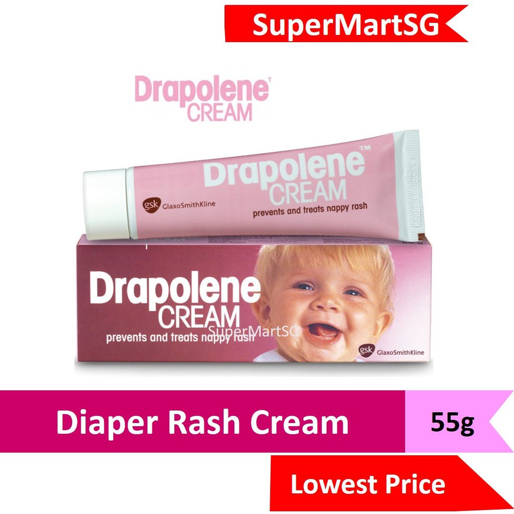 Drapolene Cream Diaper Rash Cream 55g Lowest Price Shopee Singapore