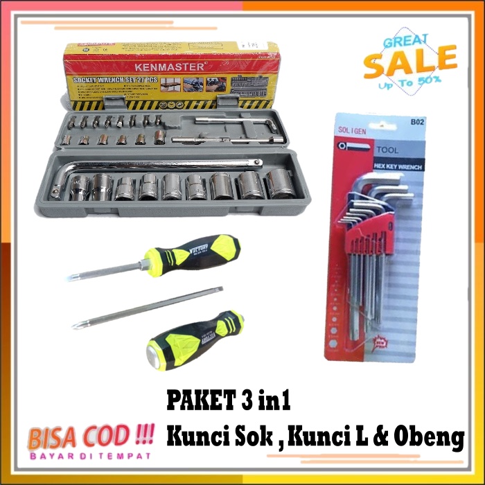 KAYU Couple Package Key Shock 27 kenmaster, Key l Soligen & Screwdriver ...