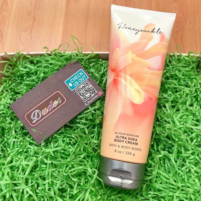 Bath And Body Works Ultra Shea Body Cream 24 Hour Moisture Honey Suckle