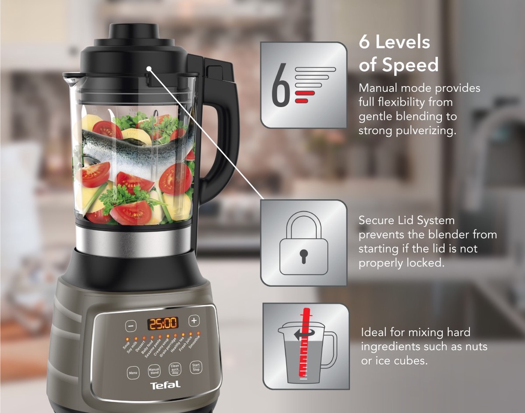 DYNAMIX COOK HIGH SPEED COOKING BLENDER (BL967)