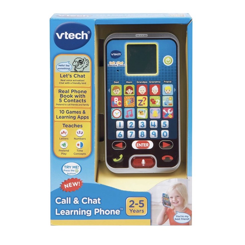 VTech Call and Chat Learning Phone | Shopee Singapore