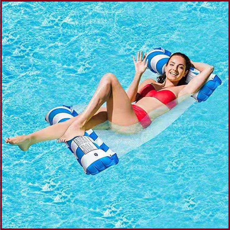 NYOBABE 4-in-1 Inflatable Pool Hammock - Saddle, Lounger, Bed & Drifter For Adults