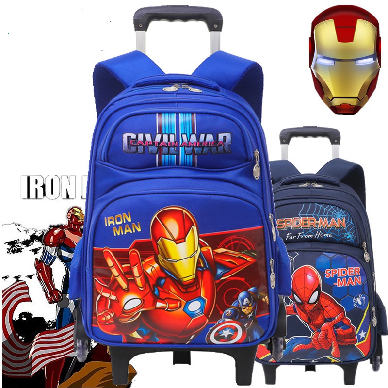 Iron man school bags sale