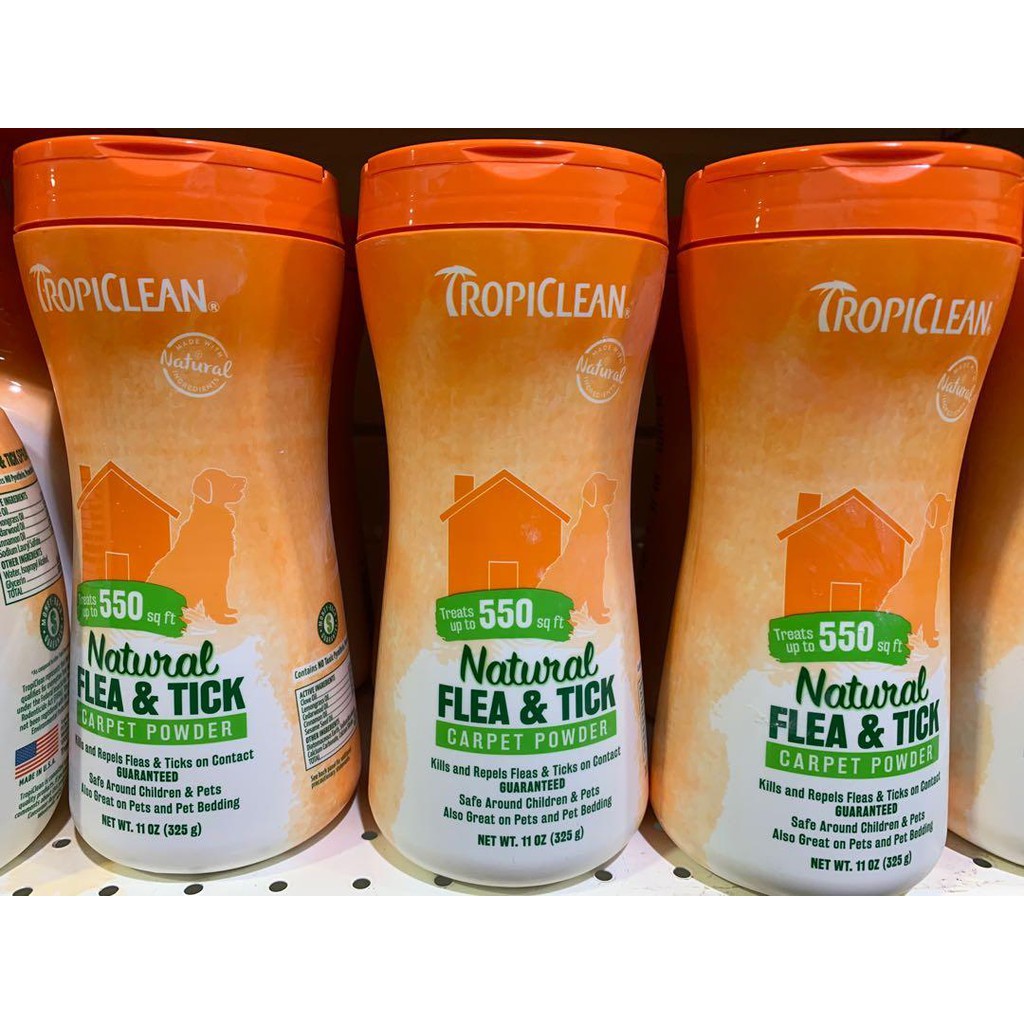 Tropiclean flea and 2024 tick carpet powder