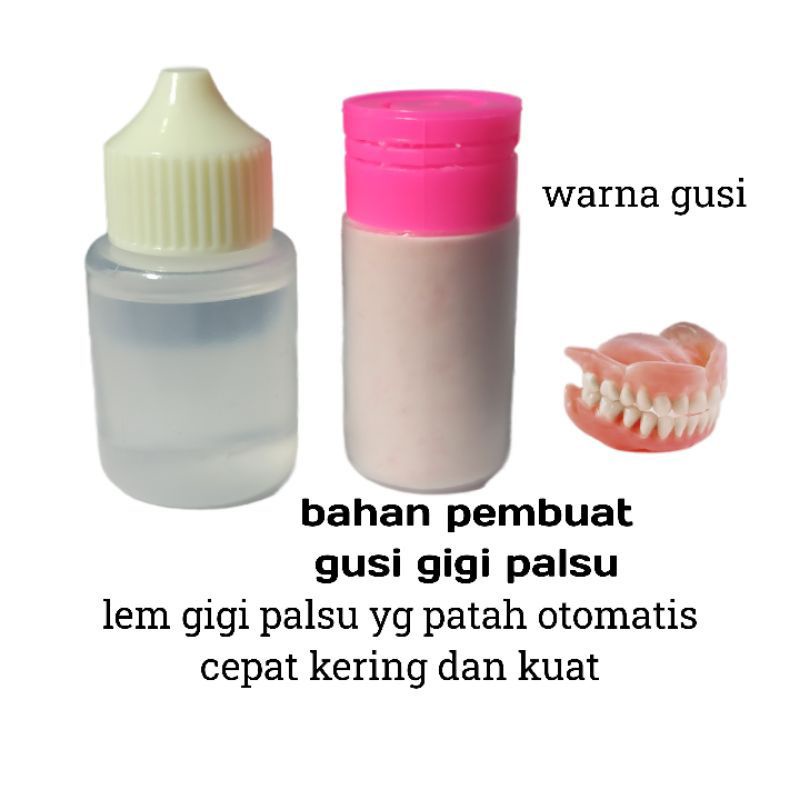 Broken Denture Glue 20ml Shopee Singapore