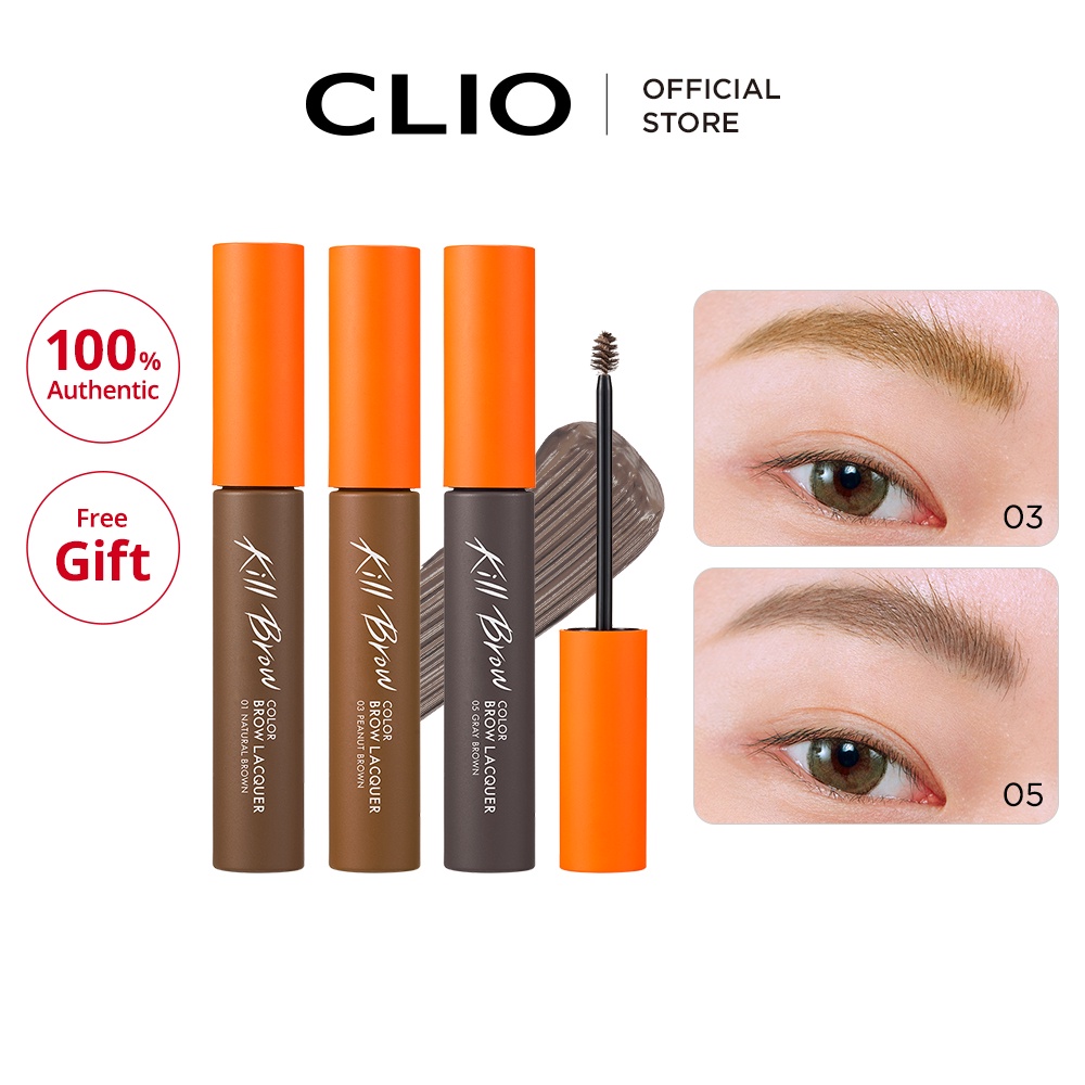 [CLIO] Kill Brow Color Brow Lacquer Advanced 6g Shopee Singapore