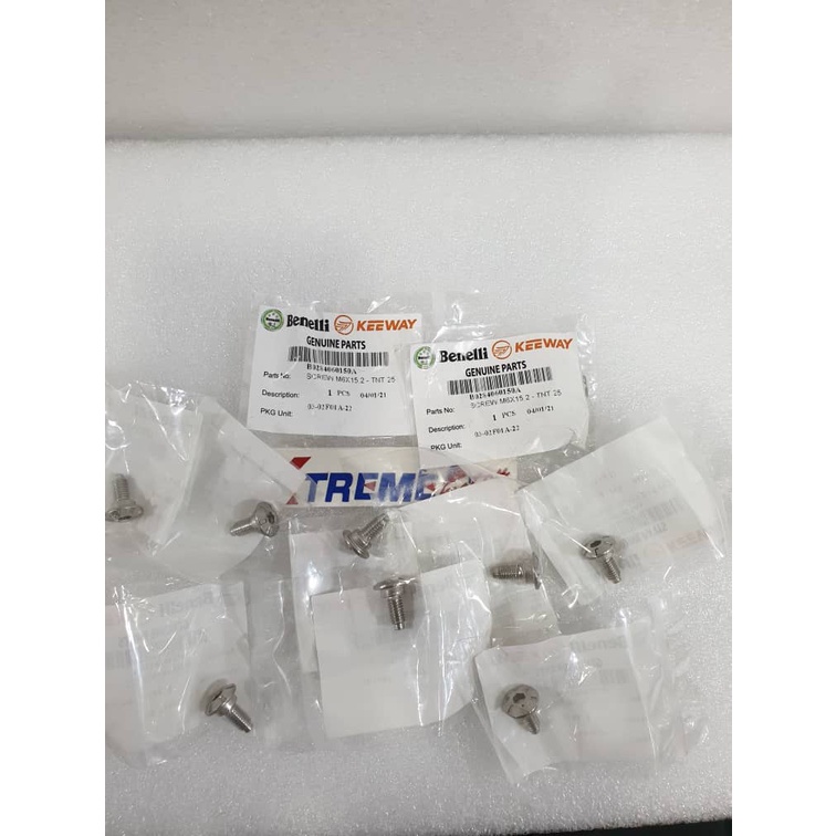 BENELLI RFS150 SCREW PART -2 (26-11-2024) | Shopee Singapore