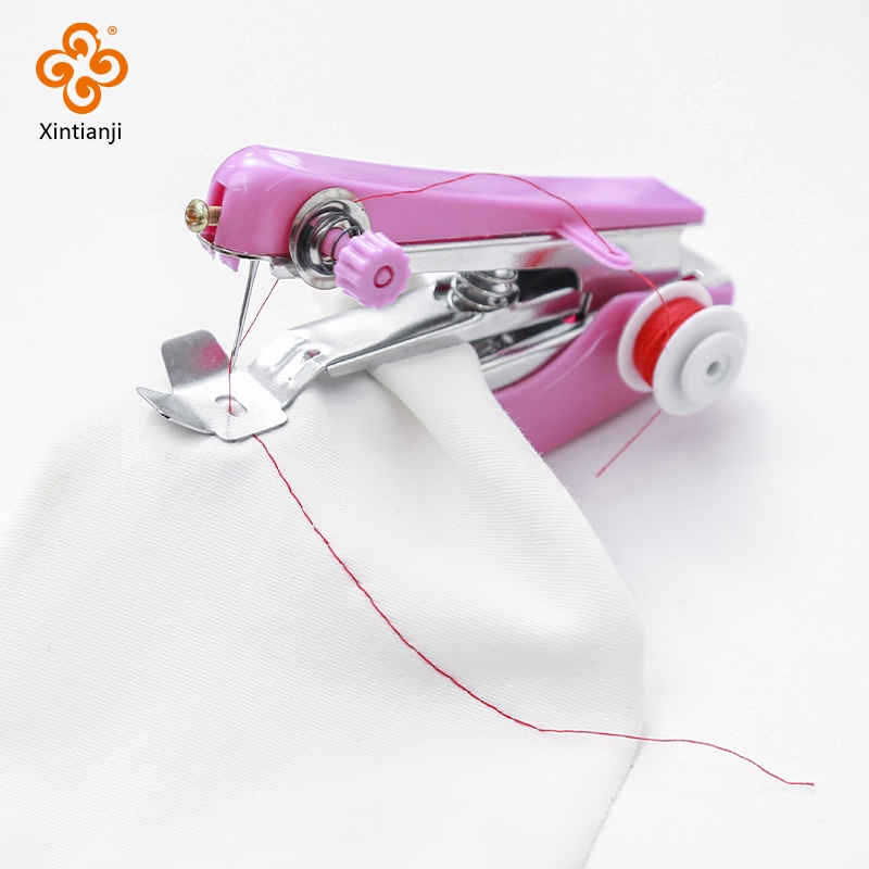 Mini Sewing Machine Travel Portable DIY Tools Home Tailoring Machine ...