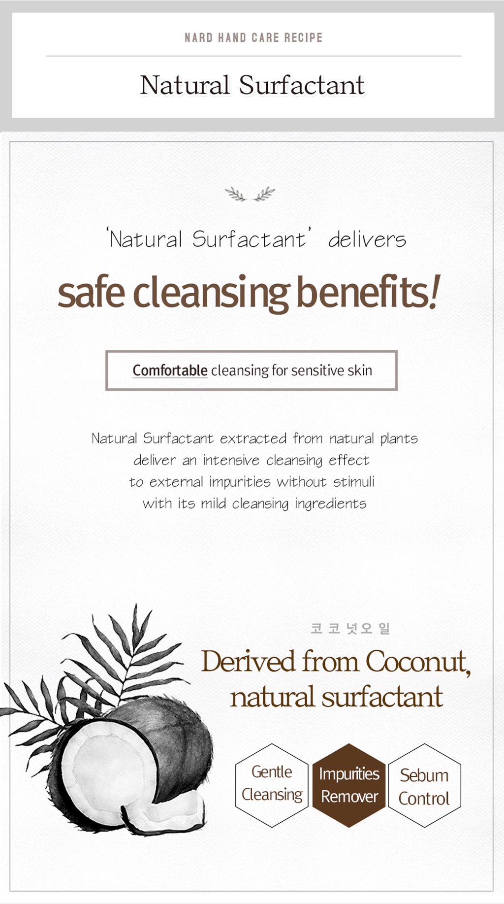 [NARD] Hand Wash, 280mlx3 Antibacterial, ZeroIrritation Shopee