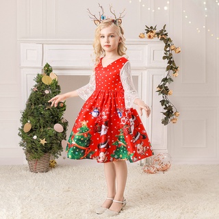 Child on sale christmas dress