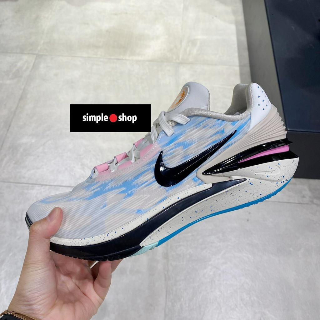 [Simple Shop] NIKE AIR ZOOM G.T. CUT 2 EP Basketball Shoes White Blue