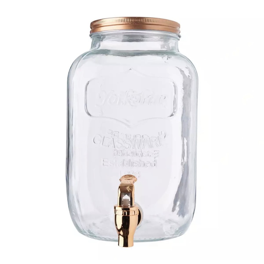 Like kitchen Glass Mason Drink Dispenser 4L Shopee Singapore