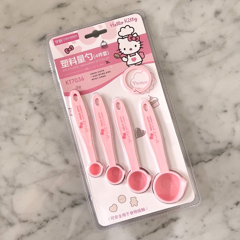 Measuring spoon hello kitty measuring spoon | Shopee Singapore