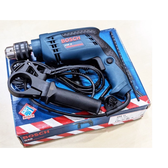 MESIN 13mm Drilling Machine Concrete Wall Electric Drill Bosch GSB 13 (Type Old) Shopee Singapore