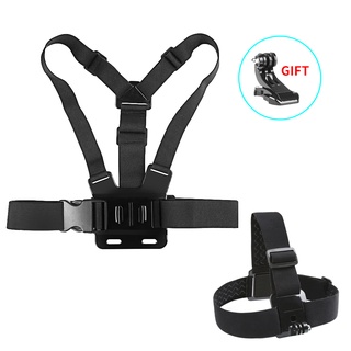 Adjustable Go Pro Mount Belt Action Camera Head Strap Support Holder  Headband for Gopro Hero 11