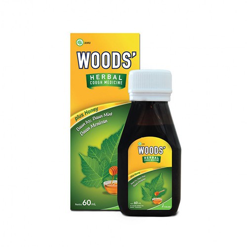 WOODS HERBAL+HONEY 60 ML / OBAT BATUK BERDAHAK HERBAL / BATUK FLU / OBAT BATUK TRADISIONAL - Gambar 4