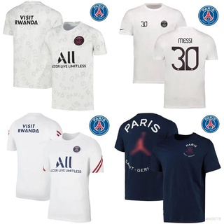 Paris Saint-Germain Messi No30 Graphic T-Shirt - White - Adults