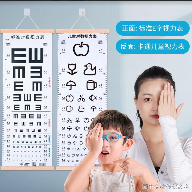 [Wall Chart Standard Vision Chart] [Children Adult Household] Vision ...