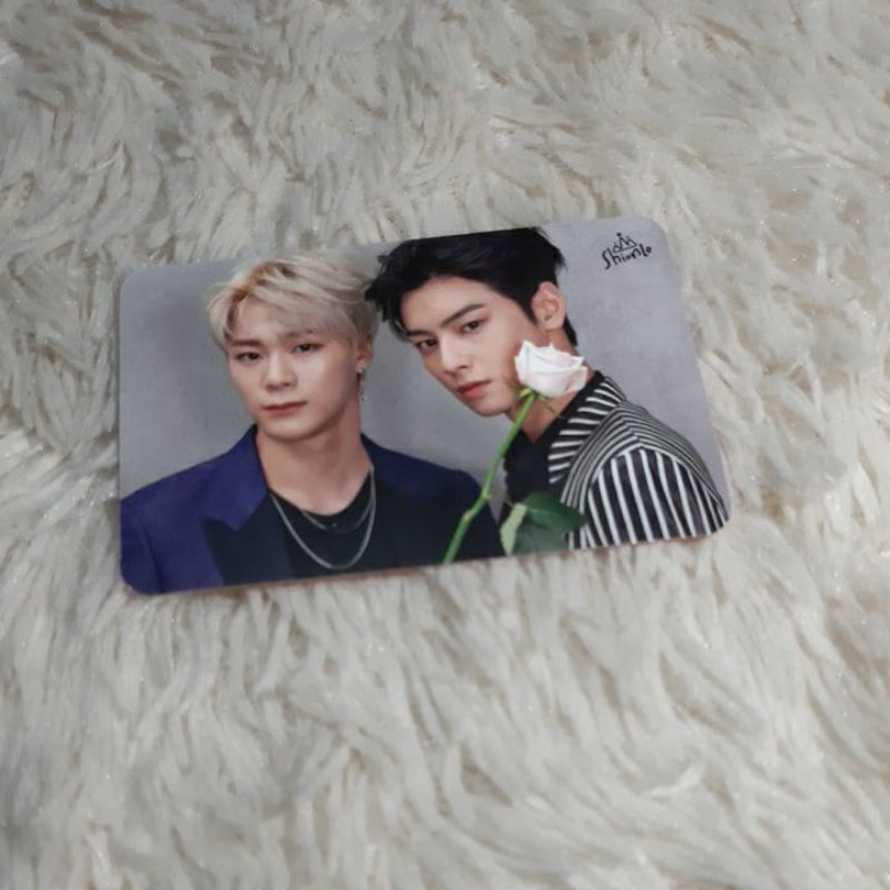 Shionle Cha Eunwoo Moonbin Binwoo Photocard Shopee Singapore