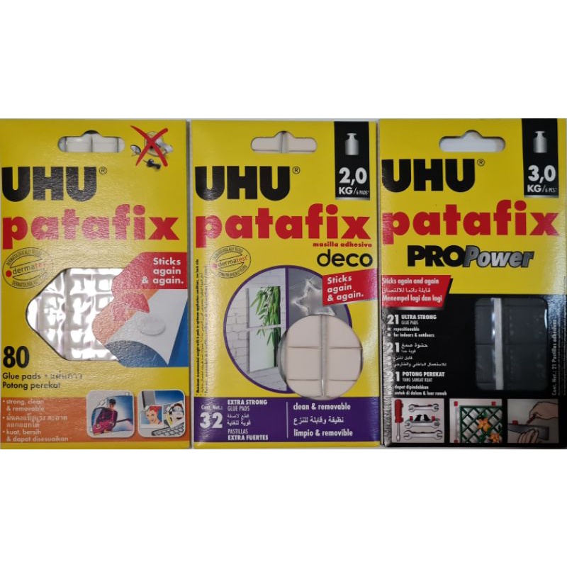 UHU Patafix Glue Pads 80 Pack