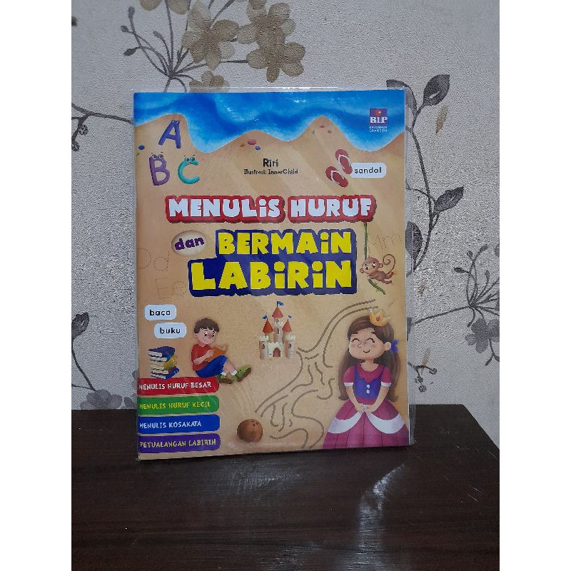 WRITING LETTERS PLAYING LABYRINTH BOOK Original | Shopee Singapore