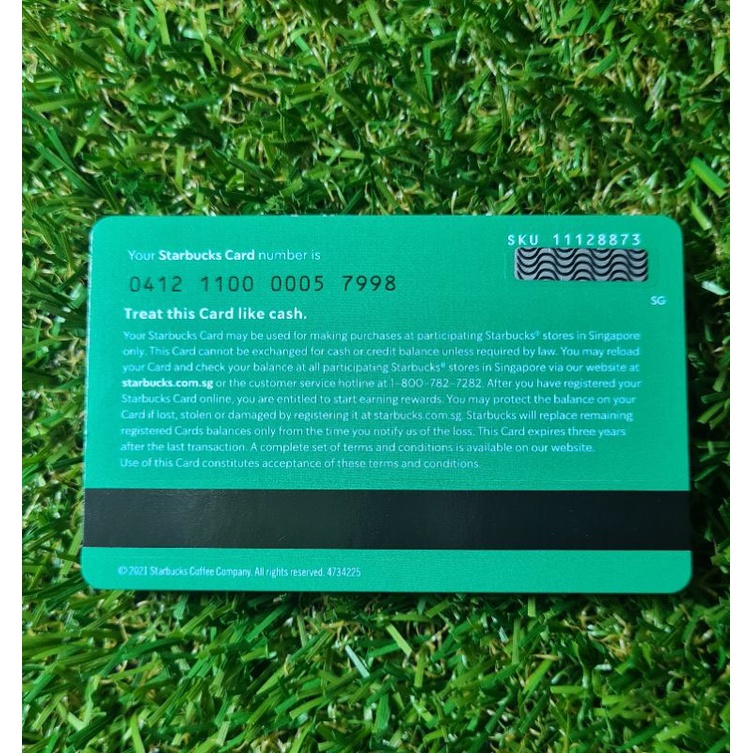 Starbucks x Line Friends Card Shopee Singapore