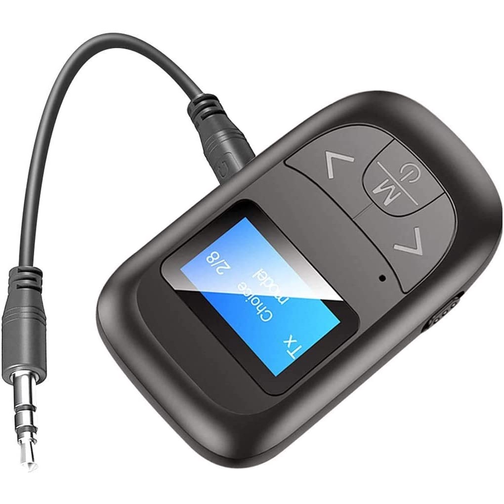 Visible Bluetooth Transmitter and Receiver,3in1 Wireless Bluetooth