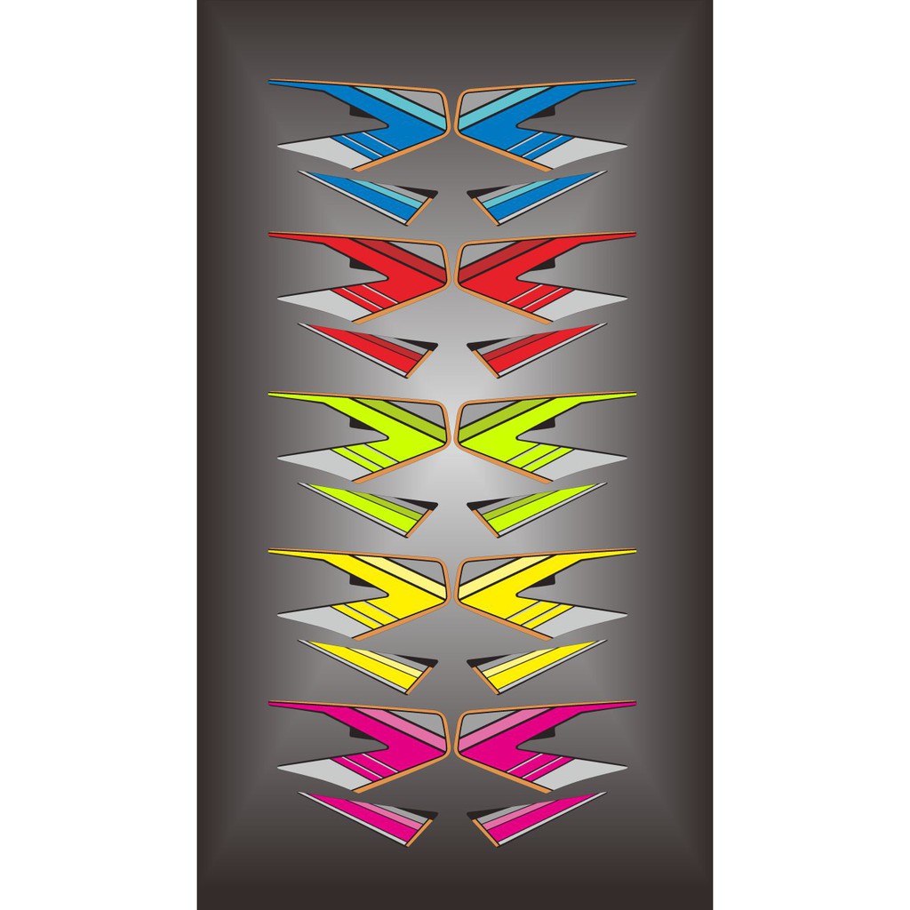 Rx king 94 Striping Sticker | Shopee Singapore