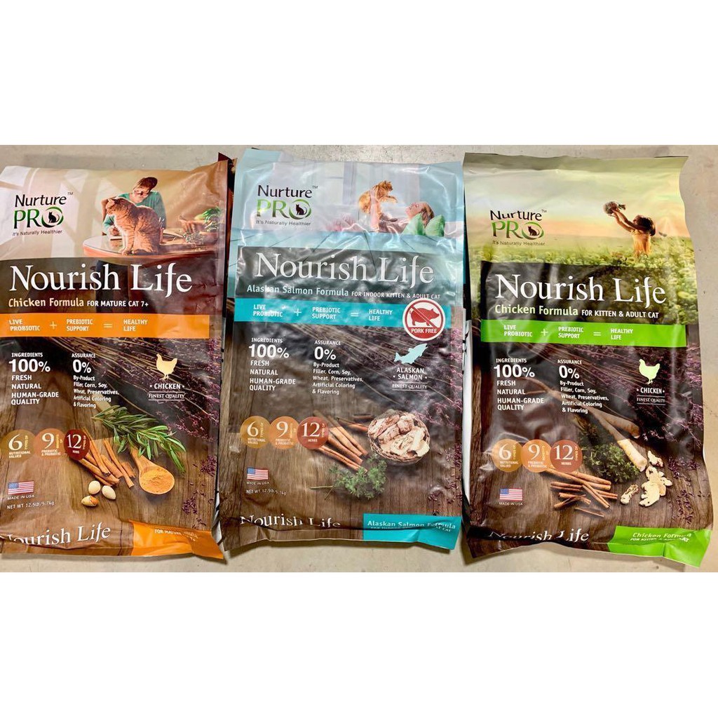 Nourish life cat clearance food