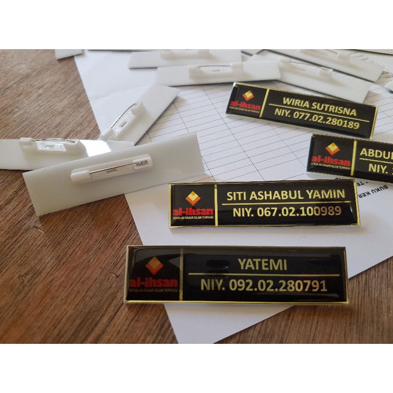 Chest Name Tag Shopee Singapore