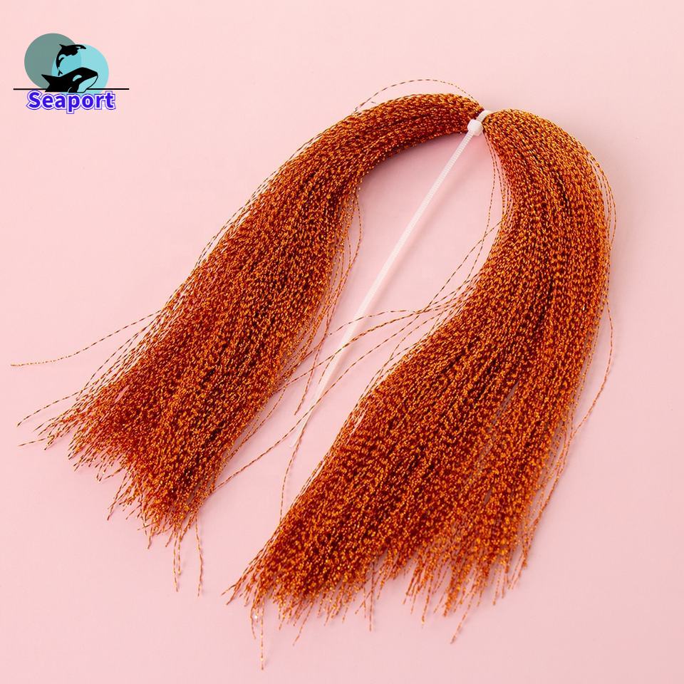 Crystalline Flasher Strings, Metallic Pearl String, Fly Tying Material ...