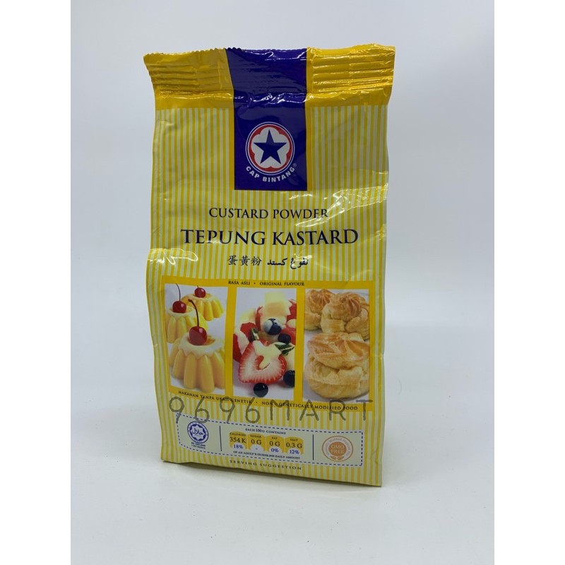 Custard Powder Tepung Kastard Cap Bintang 300g Shopee Singapore