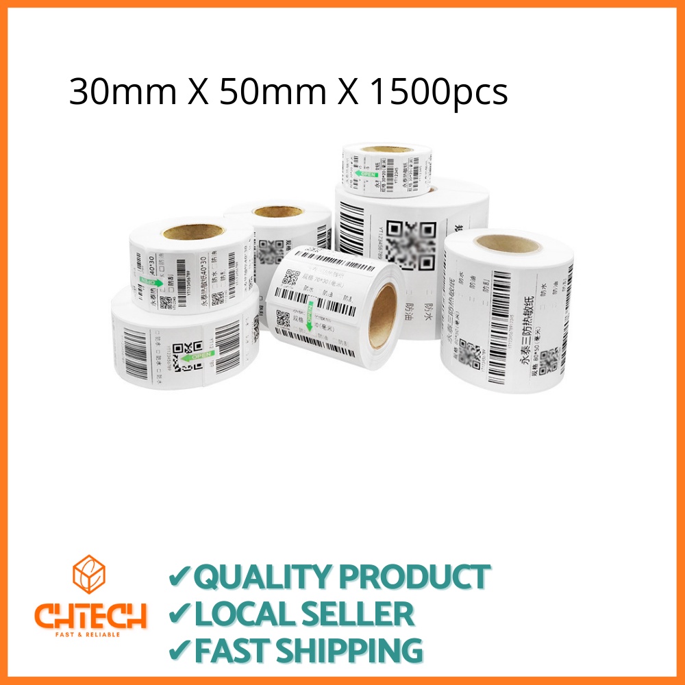 1500 Labels of Thermal Printing Label, SelfAdhesive Waybill Label with