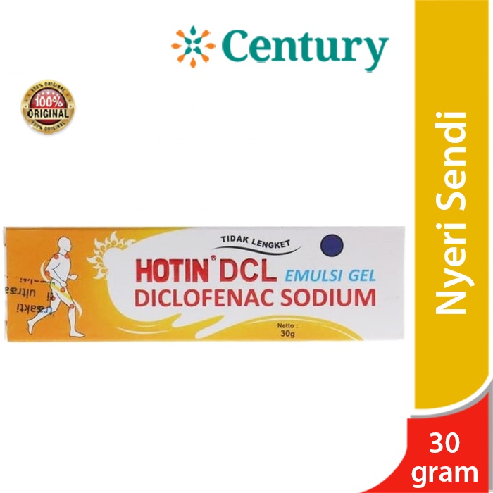 HOTIN DCL EMULSI GEL 30GR/PEREDA NYERI/KESLEO/CREAM PEGAL-PEGAL