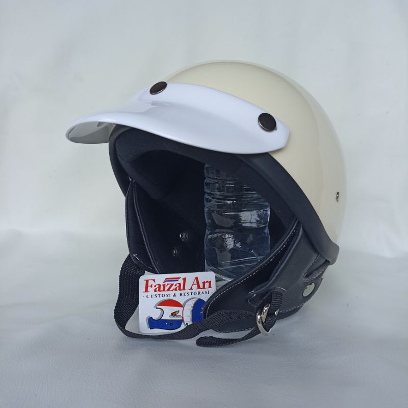 PUTIH Helmet Chips Chip Vintage Bone White Shopee Singapore