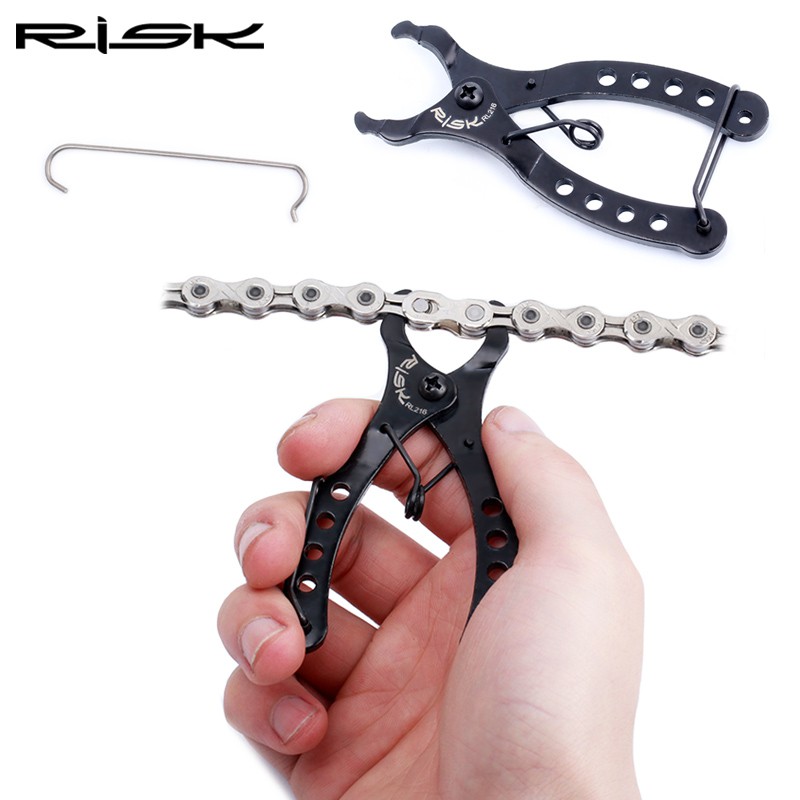 Bike chain quick link tool clearance