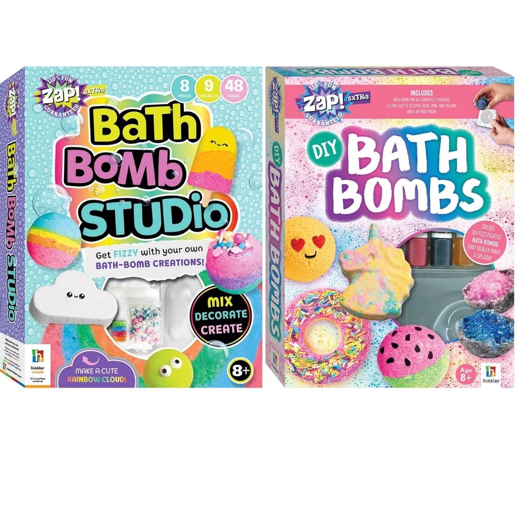 Zap! Extra Bath Bomb Studio/DIY Bath Bombs (Hinkler) Shopee Singapore