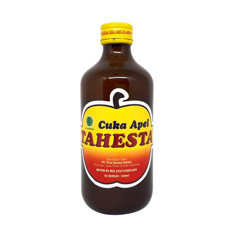 Cuka Apel Tahesta 300ml/Apple Vinegar/Diet/Menurunkan Berat Badan/Diabetes/Kolesterol/Suplemen - Gambar 2