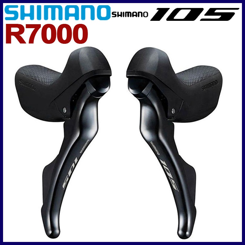 Shimano 105 ST-R7000 STI Shift/Brake Levers – 2x11 Speed, Drop Bar – Brand New OEM