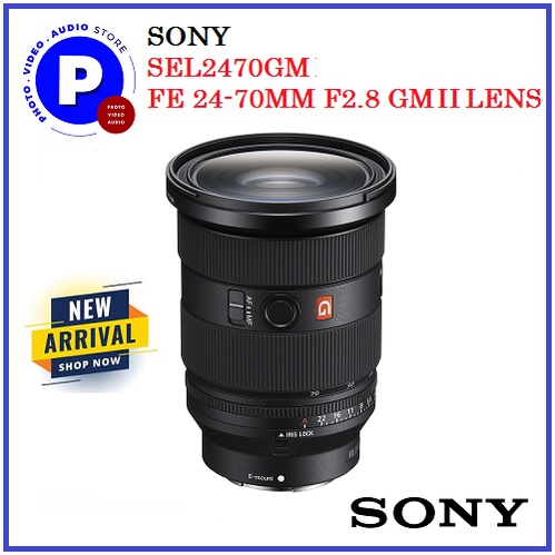 SONY SEL2470GM FE 24-70MM F2.8 GM II LENS | Shopee Singapore