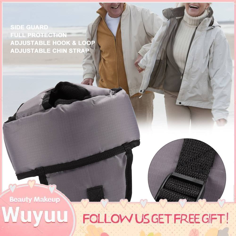 [READY STOCK] Elderly Protective Hat Head Safety Cap Fall Down Anti