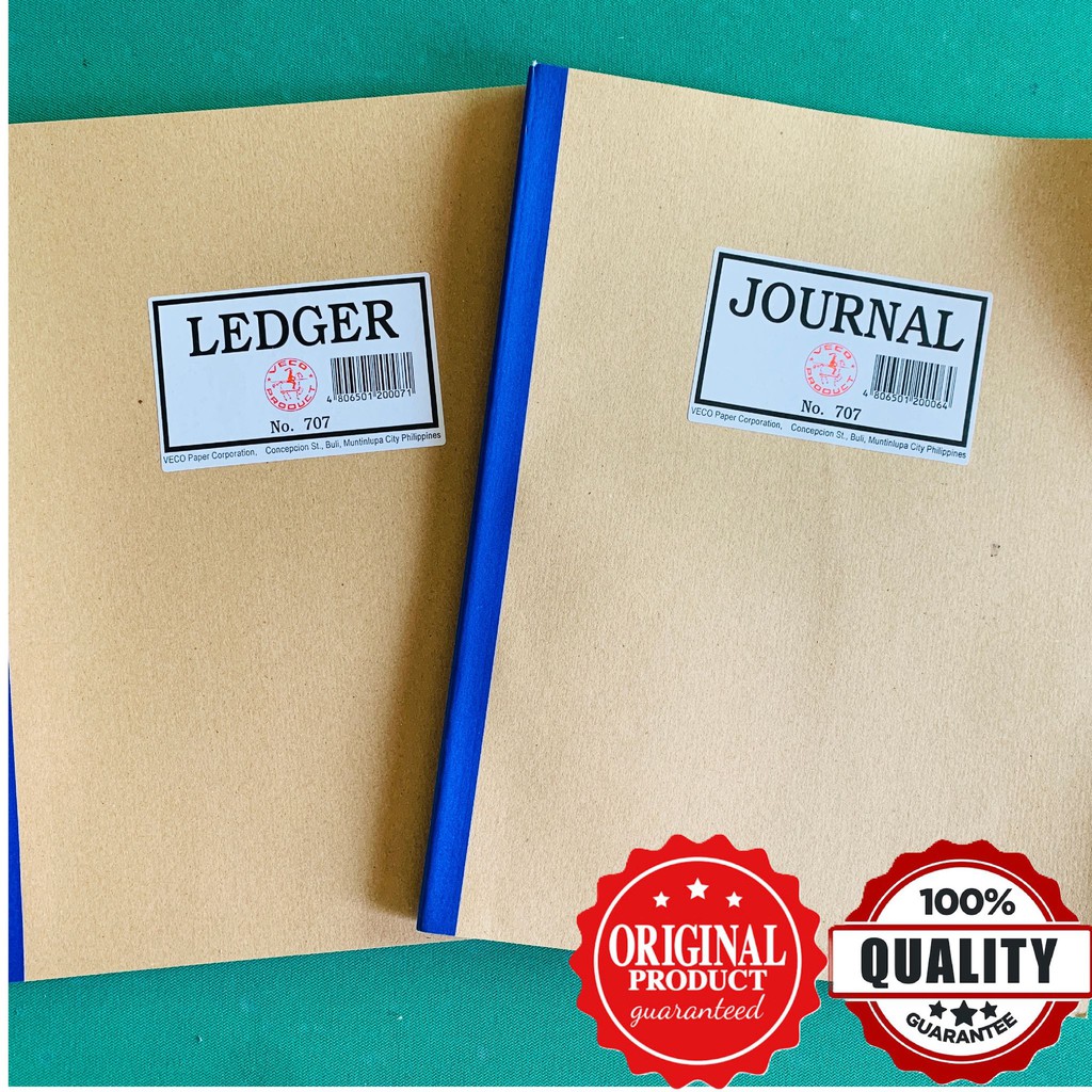VECO 707 Accounting Columnar Notebook JOURNAL/LEDGER | Shopee Singapore