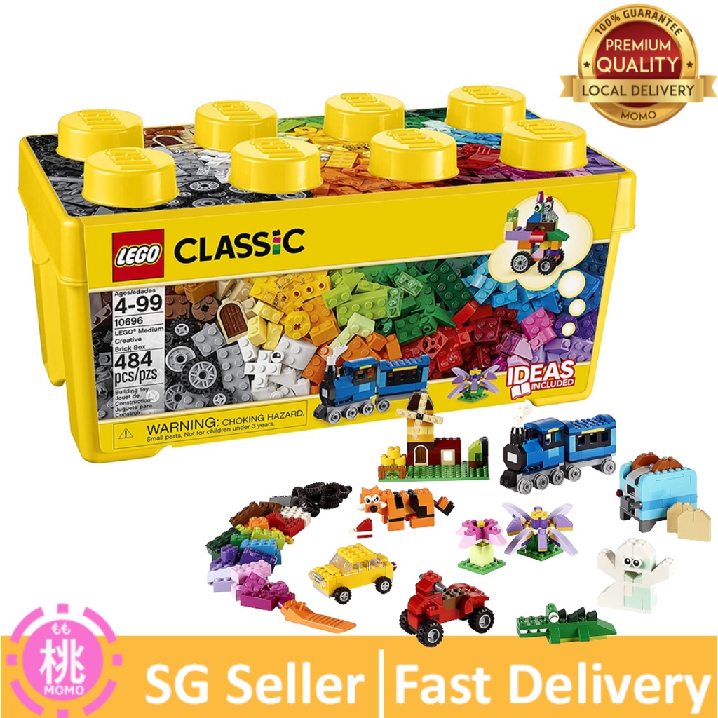 LEGO Classic Medium Creative Brick Box 10696, Building Toys for ...