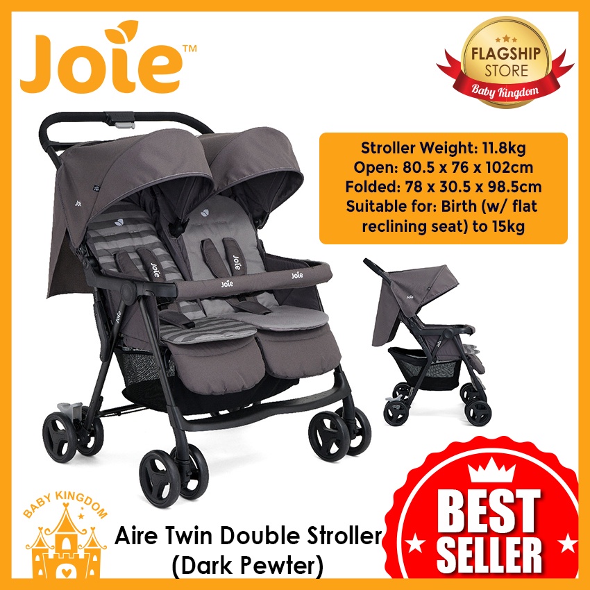 Joie twin stroller rain cover deals