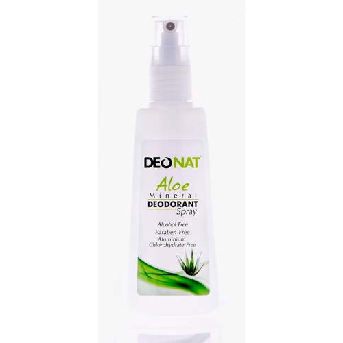 DEONAT Mineral Crystal Deodorant Stick, Roll on & Spray Hypoallergenic, Non Sticky, No White