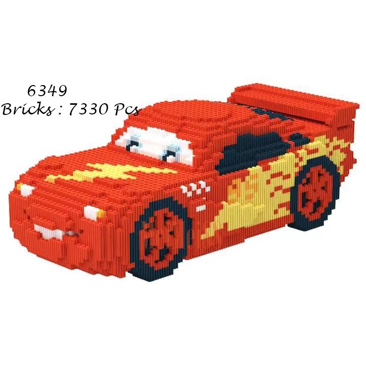 Nano Block McQueen Car Series| Bricks education Nano Block | Shopee ...