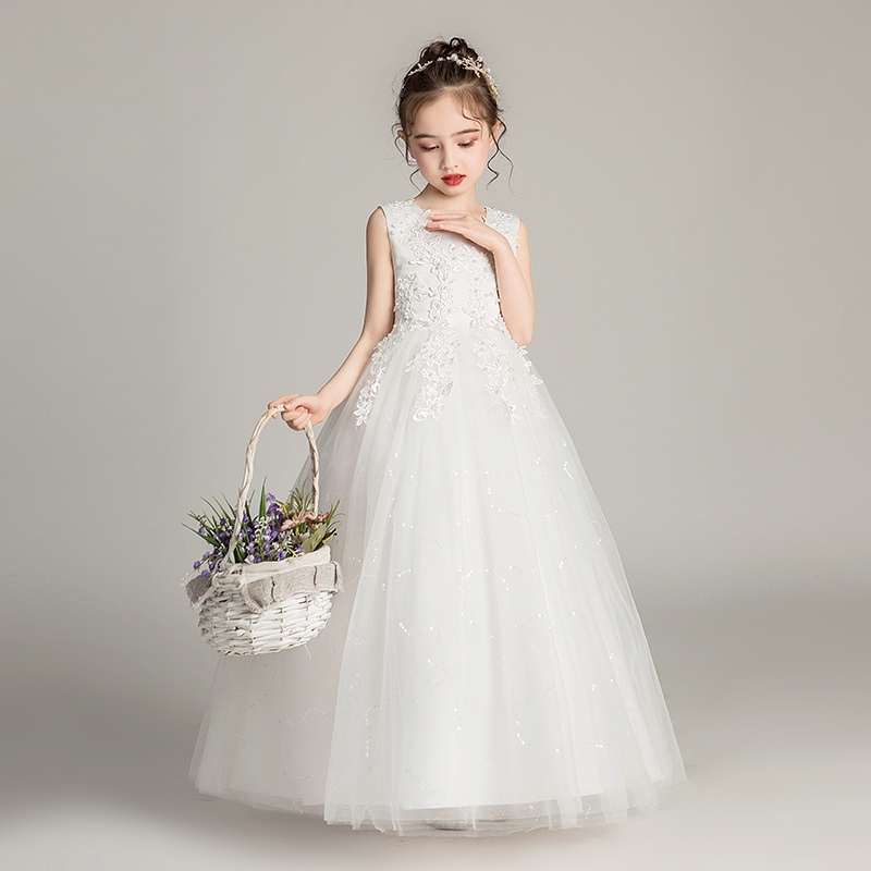 White frock dress for on sale girl