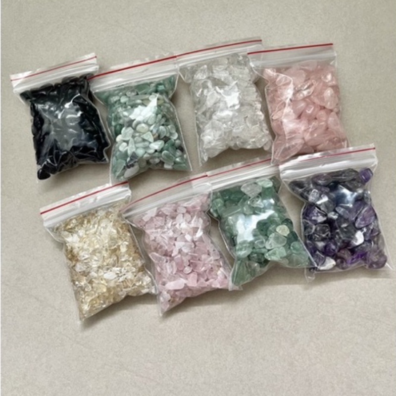 SG Instocks Natural Crystals translucent stones gems various sizes and ...